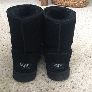 Black UGG boots
